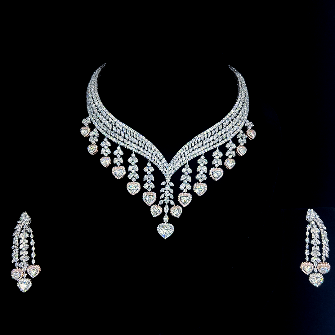 abhey set diamond set from chotu dada image